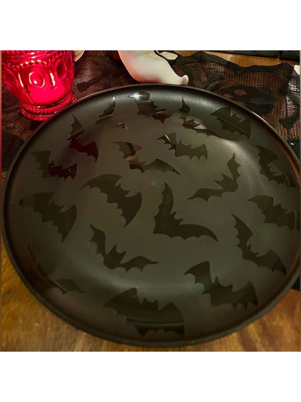 Mainstays Black Bat Dinnerware 3 Piece Set - Picture 8 of 16
